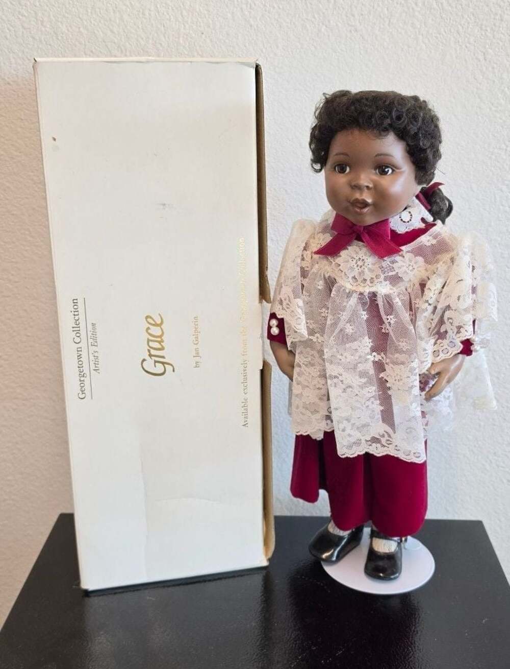 Georgetown Collection Artist's Edition Grace Porcelain Doll by Jan Galperin